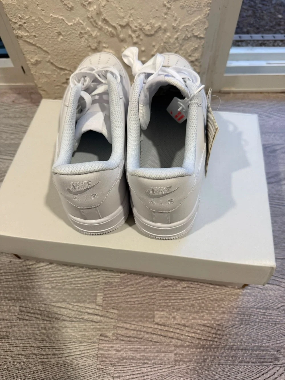 Nike All-White Low Top Sneakers